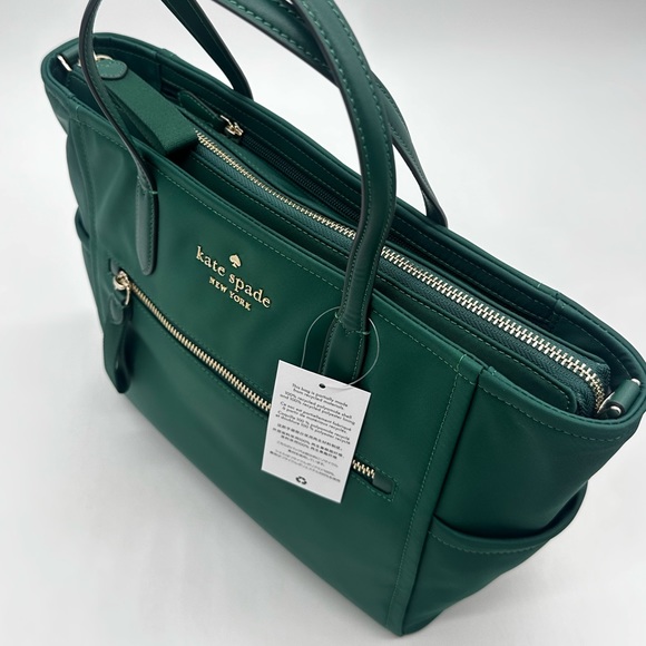 Kate Spade Medium Chelsea Satchel Bag Green - Picture 6 of 12